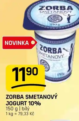 Flop Zorba smetanový jogurt 10% nabídka