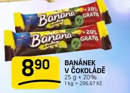 Flop Banánek v čokoládě nabídka