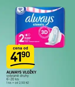 Flop Always vložky nabídka
