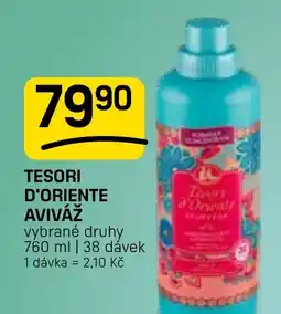 Flop Tesori d'oriente aviváž nabídka