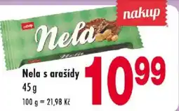Qanto Nela s arašídy nabídka