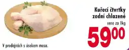 Qanto Kuřecí čtvrtky zadní chlazené nabídka
