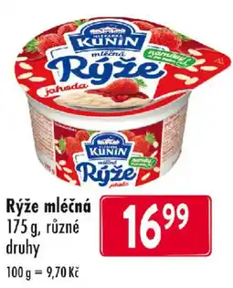 Qanto Rýže mléčná nabídka