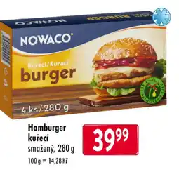 Qanto NOWACO Hamburger kuřecí smažený nabídka