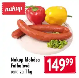 Qanto Nakup klobása Fotbalová nabídka