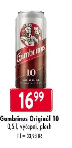Qanto Gambrinus Originál 10 nabídka