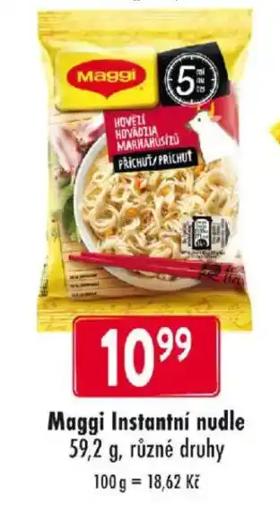 Qanto Maggi Instantní nudle nabídka
