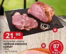 Potraviny CZ Vepřová krkovice uzená nabídka