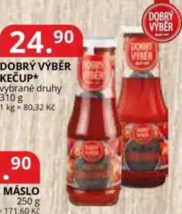 Potraviny CZ Dobrý výběr kečup nabídka