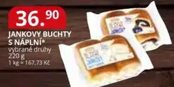 Potraviny CZ Jankovy buchty s náplní nabídka