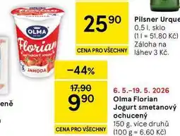 Tesco Olma Florian Jogurt smetanový ochucený, 150 g, více druhů nabídka