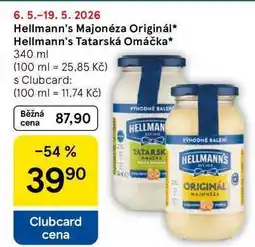 Tesco Hellmann's Majonéza Originál nabídka