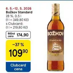 Tesco Božkov Standard 28% nabídka