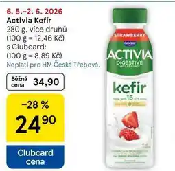 Tesco Activia Kefír, 280 g, více druhů nabídka