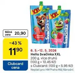 Tesco Hello Svačinka XXL, 200 g, více druhů nabídka