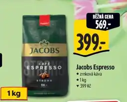 Albert Jacobs Espresso nabídka
