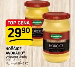 Flop Hořčice avokádo nabídka
