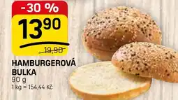 Flop Hamburgerová bulka nabídka