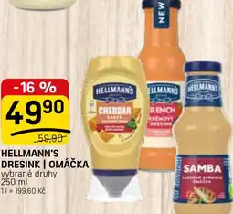 Flop Hellmann's dresink | omáčka nabídka