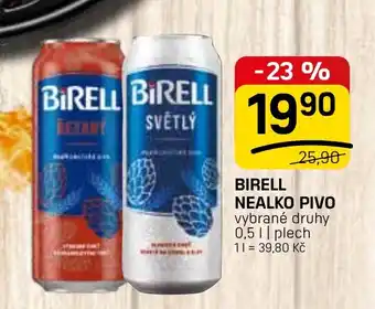 Birell nealko pivo