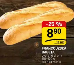 Flop Francouzská bageta nabídka