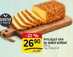 Flop Pytlácký sýr se směsí koření nabídka