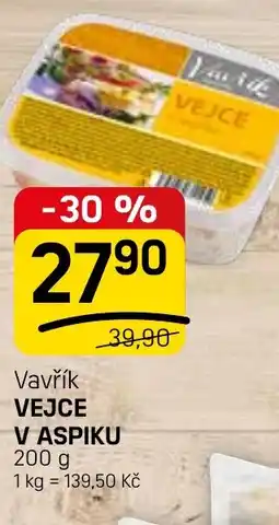 Flop Vavřík vejce v aspiku nabídka