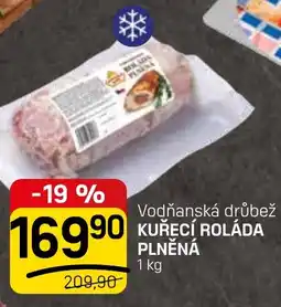 Flop Vodňanská drůbež Kuřecí roláda plněná nabídka