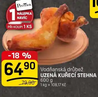Flop Vodňanská drůbež Uzená kuřecí stehna nabídka
