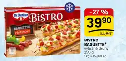 Flop Dr. Oetker Bistro baguette nabídka