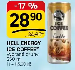 Flop Hell energy ice coffee nabídka