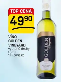 Flop Víno golden vineyard nabídka