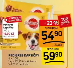Flop Pedigree kapsičky nabídka