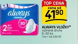 Flop Always vložky nabídka