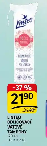 Flop Linteo odličovací vatové tampony nabídka