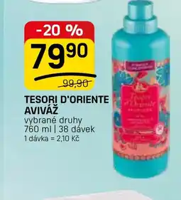 Flop Tesori d'oriente aviváž nabídka