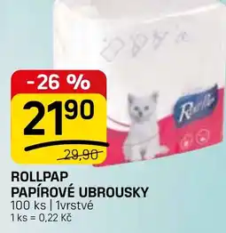 Flop Rollpap papírové ubrousky nabídka