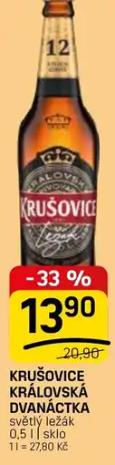 Flop Krušovice královská dvanáctka nabídka