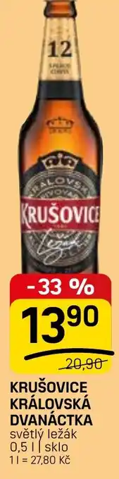 Krušovice královská dvanáctka