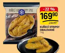 Flop Kuřecí stripsy obalované nabídka