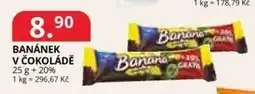 Potraviny CZ Banánek v čokoládě nabídka