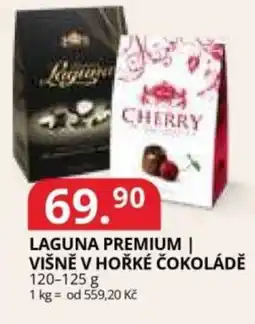 Potraviny CZ Laguna premium | višně v hořké čokoládě nabídka