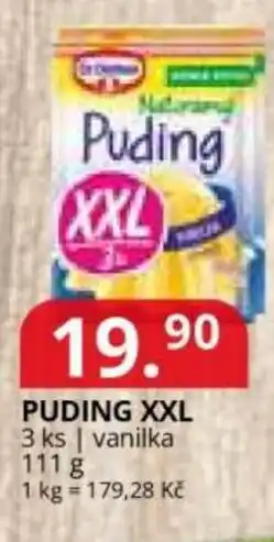 Potraviny CZ Dr.Oetker Puding xxl nabídka