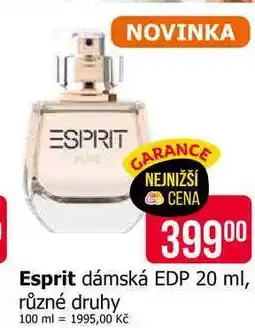 Teta Esprit dámská EDP 20 ml, různé druhy nabídka