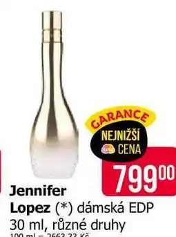 Teta Jennifer Lopez dámská EDP 30 ml, různé druhy nabídka