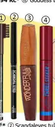 Teta RIMMEL LONDON Wonderfull Extreme Black řasenka nabídka