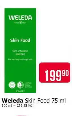 Teta Weleda Skin Food nabídka