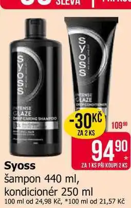 Teta Syoss šampon nabídka