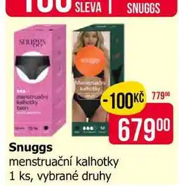 Teta Snuggs menstruační kalhotky 1 ks, vybrané druhy nabídka