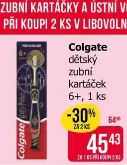 Teta Colgate dětský zubní kartáček 6+, 1 ks nabídka